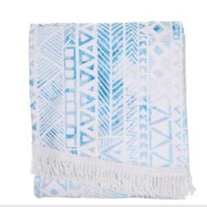 DSW ROUND GEOMETRIC BEACH TOWEL/WRAP